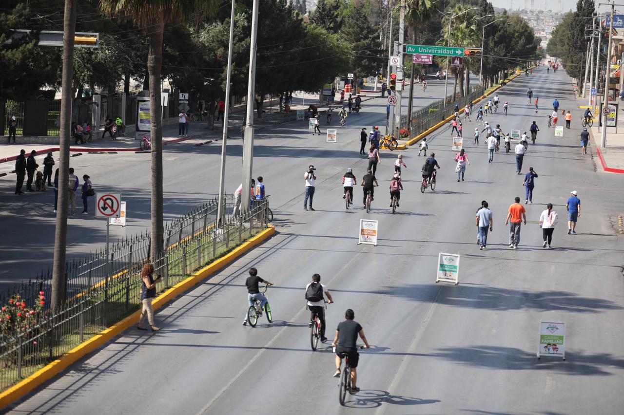 Éxito reapertura de la Ruta Recreativa de Saltillo