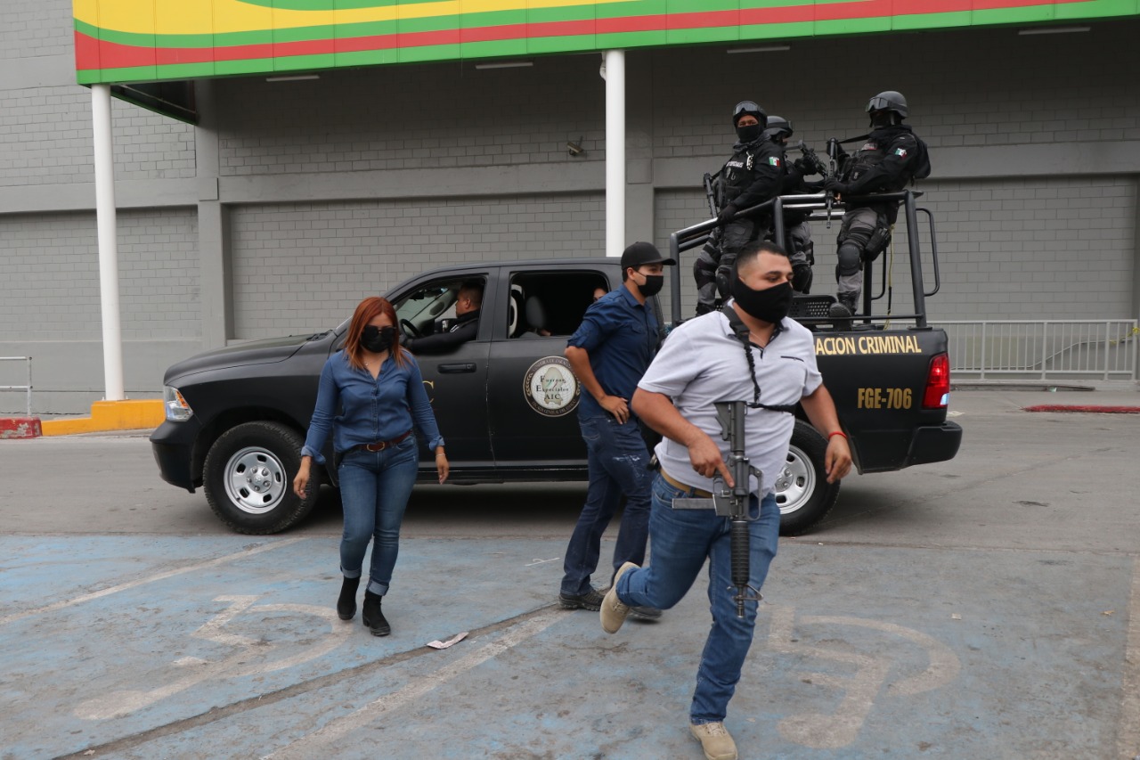 Detiene Policía Saltillo a ladrón de BanCoppel