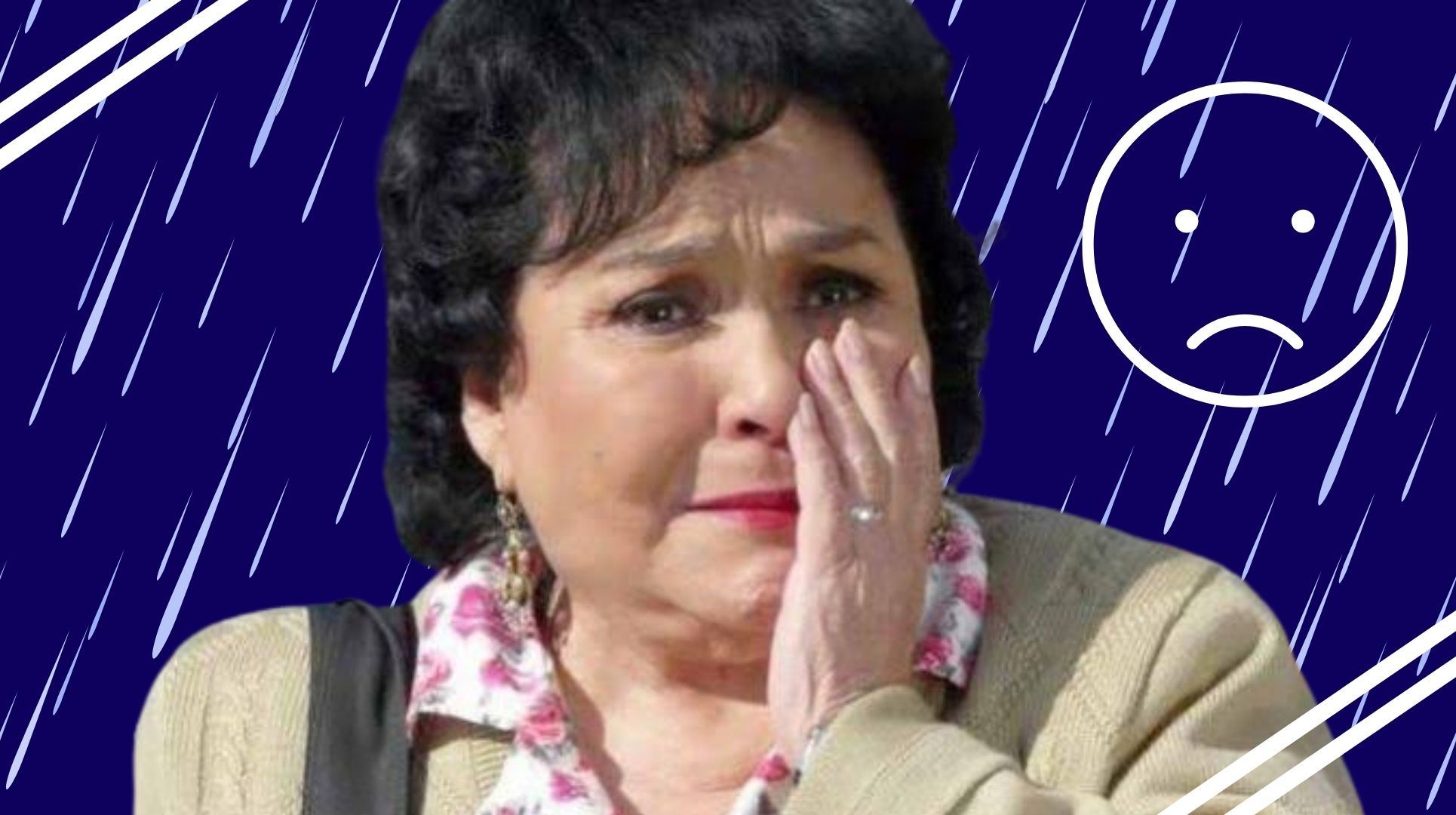 Carmen Salinas se encuentra inconsolable