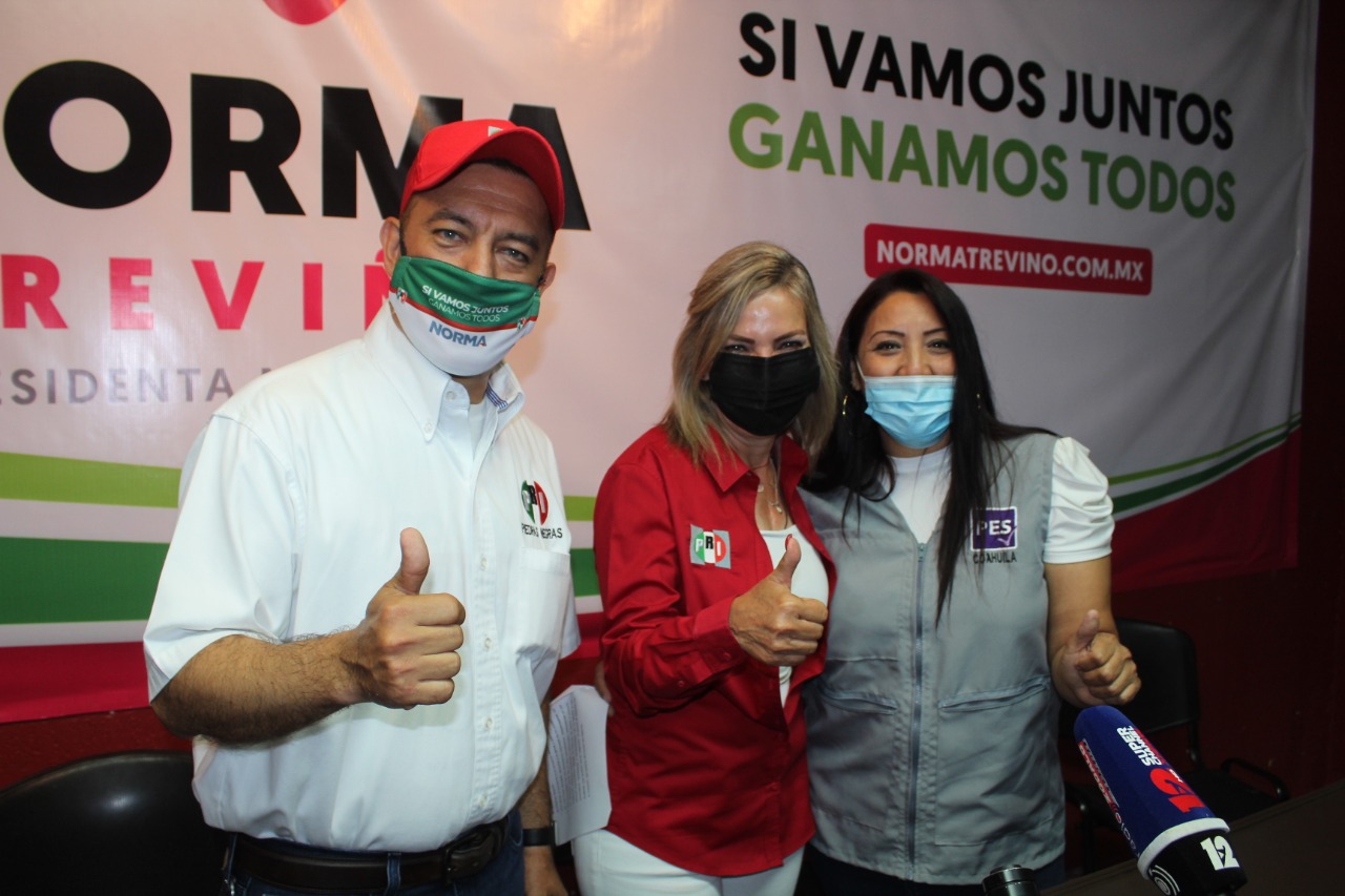 Declina candidata del PES a favor de Norma Treviño