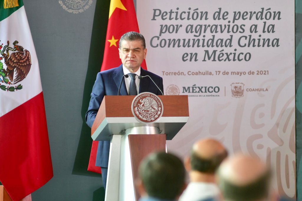 Nos unimos a la petición de perdón a la comunidad china en México: AMLO y MARS.