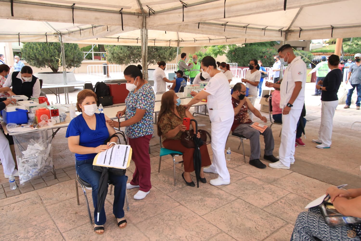 Nuevo punto de vacunación en Saltillo en el auditorio Parque Las Maravillas