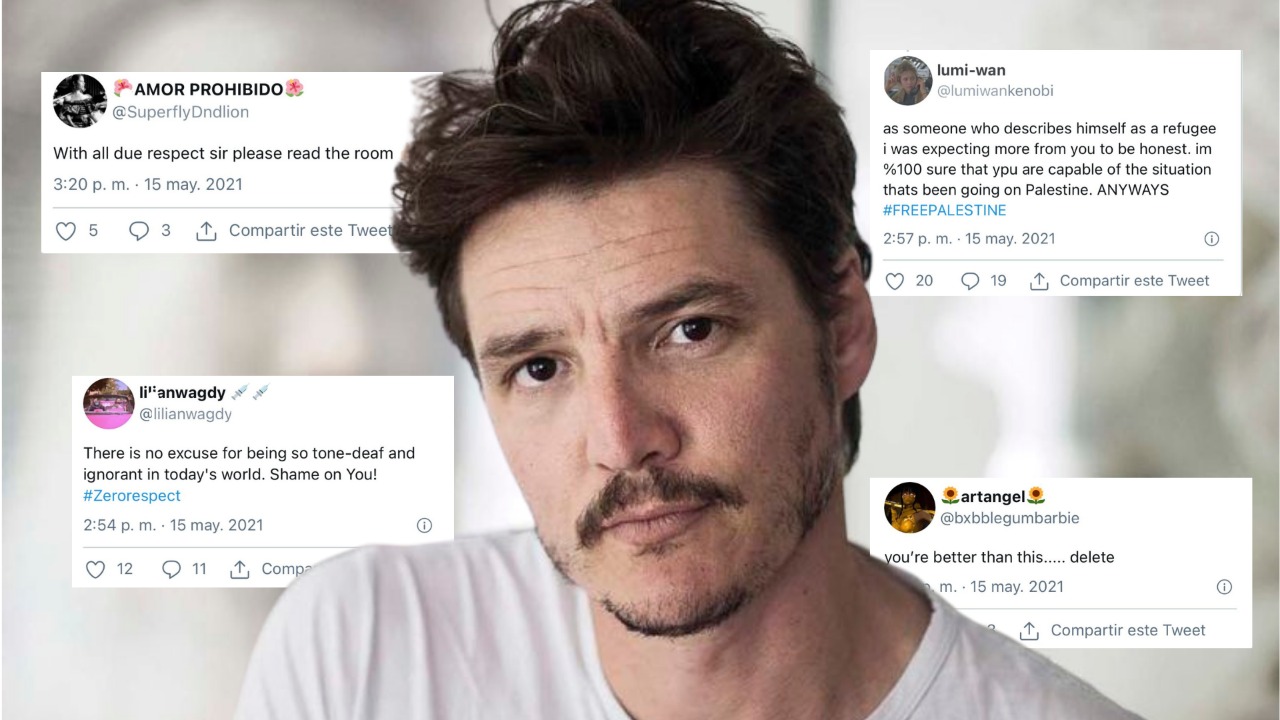 Pedro Pascal es criticado en twitter por apoyar a Gal Gadot.