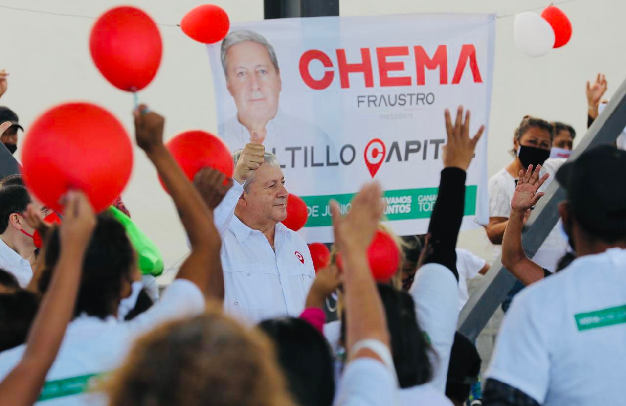 Tengo experiencia, sé gobernar con resultados: Chema Fraustro