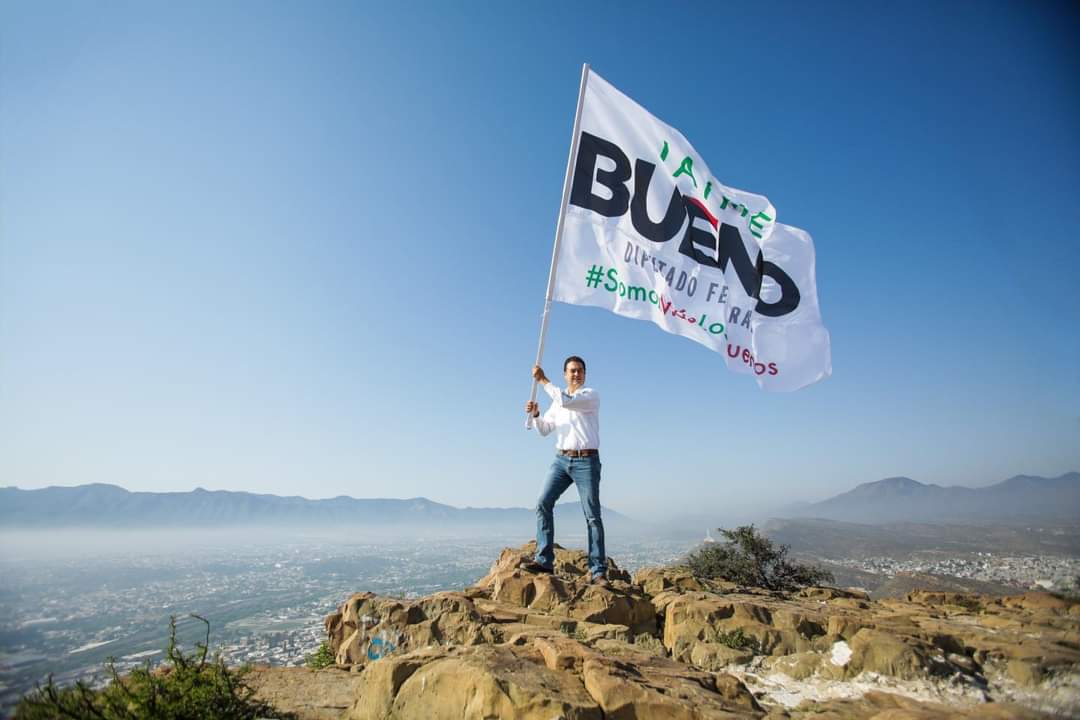 Cierra campaña Jaime Bueno cercano a la gente
