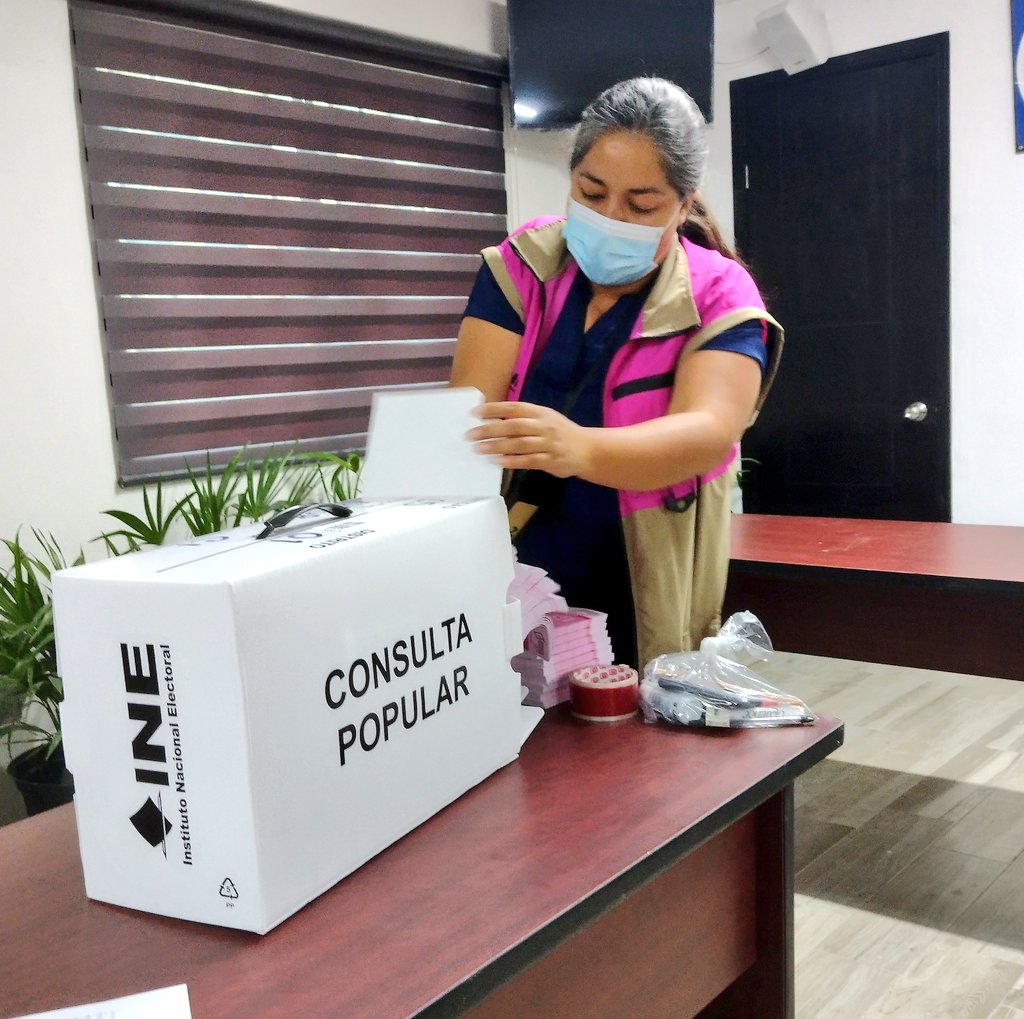 Tiene INE todo listo para consulta popular en PN