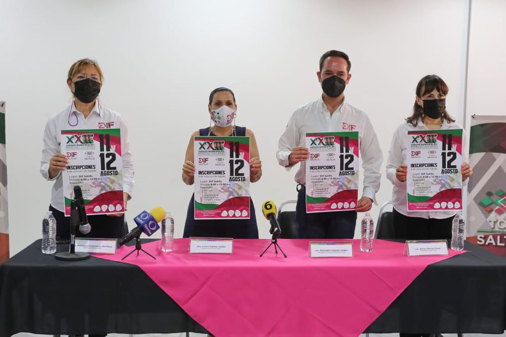 Prepara DIF Saltillo los XXIII Juegos de los Adultos Mayores