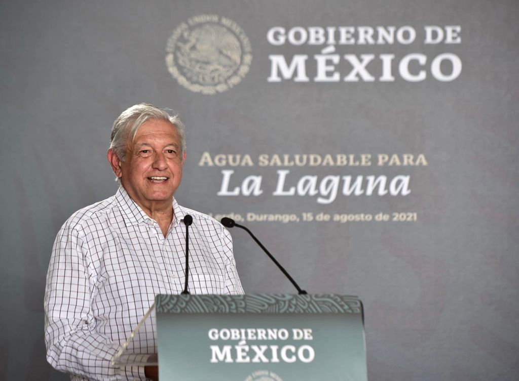 Condiciona AMLO Agua Saludable para La Laguna