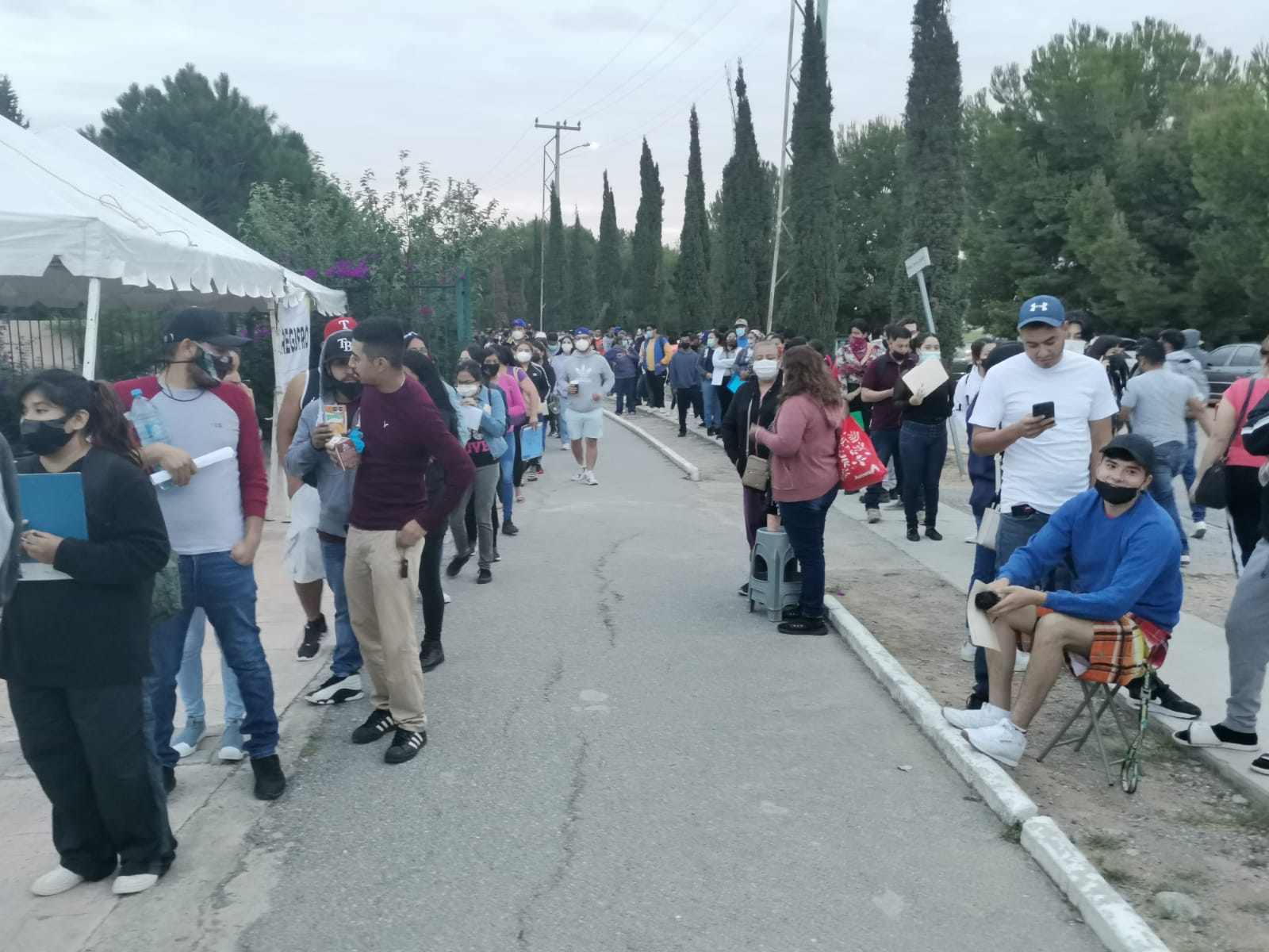 Inicia vacunación de jóvenes rezagados de 18 a 29 años en Saltillo