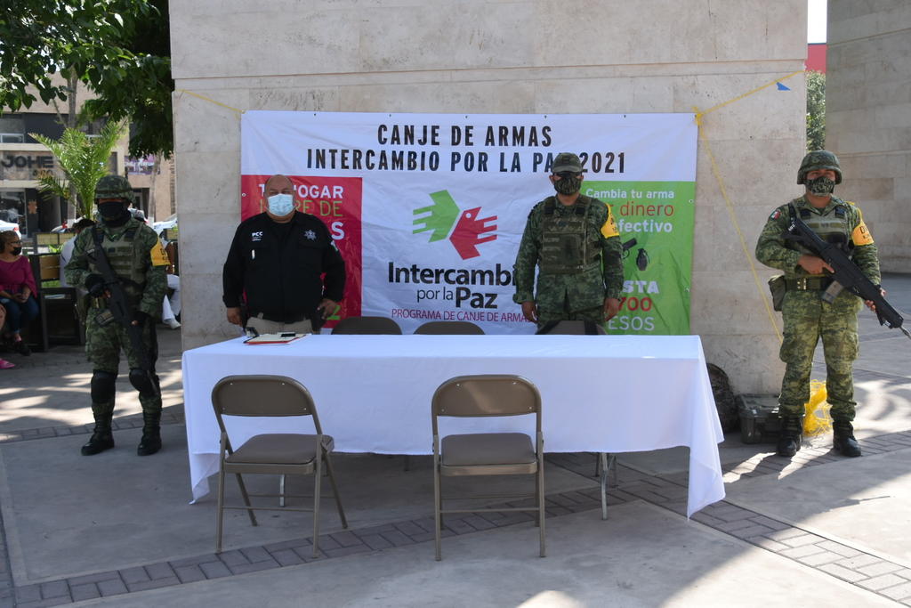 Suspenden canje de armas por alza en los contagios