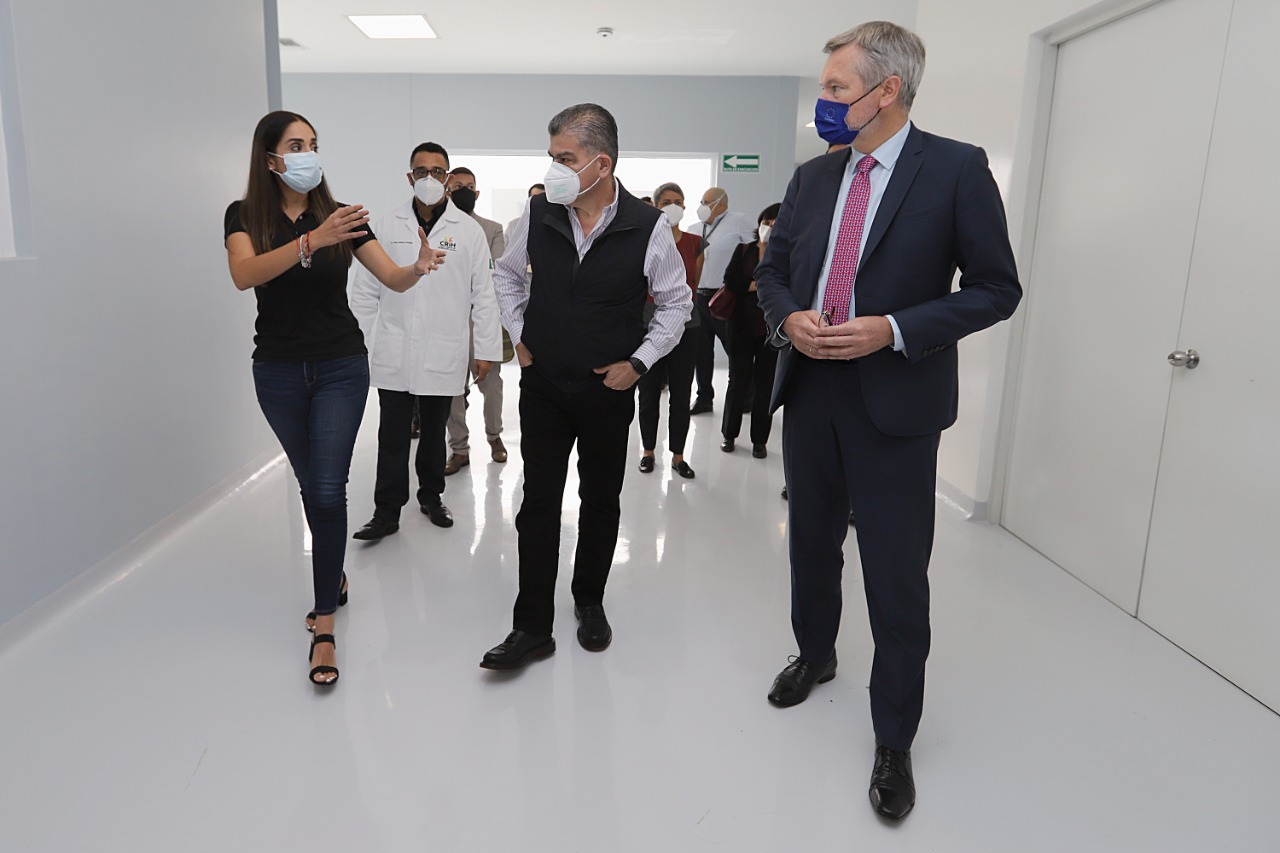 EMBAJADOR DE EUROPA, COMISIONADA NACIONAL DE BÚSQUEDA Y MARS VISITAN CRIH COAHUILA