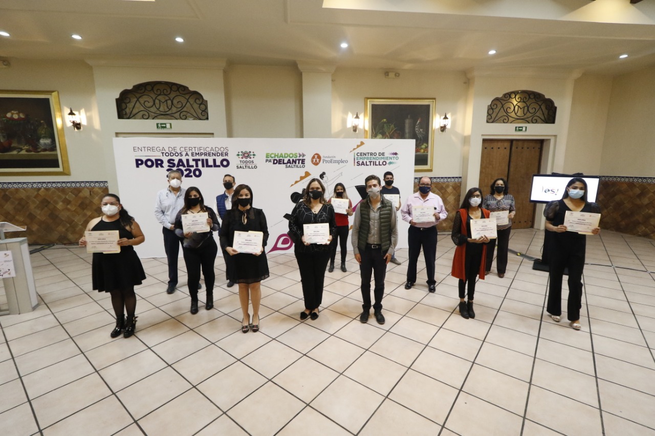 Invita Municipio a los cursos Todos a Emprender por Saltillo