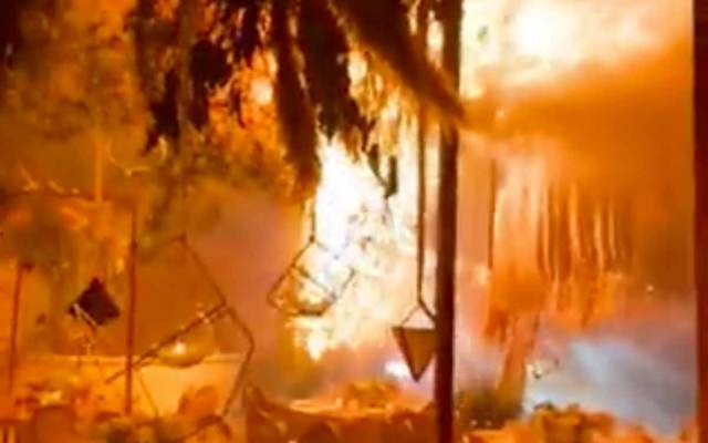 Presentarán denuncia por incendio en salón de fiestas