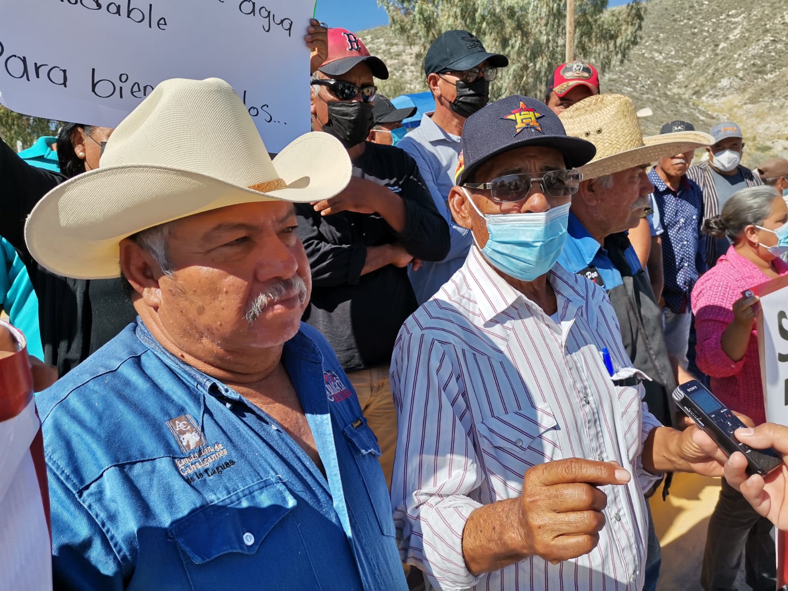 Mantienen ejidatarios de La Goma postura contra programa Agua Saludable