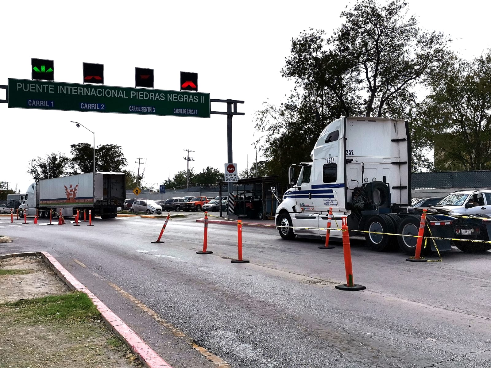 Reapertura en puentes internacionales será en dos fases