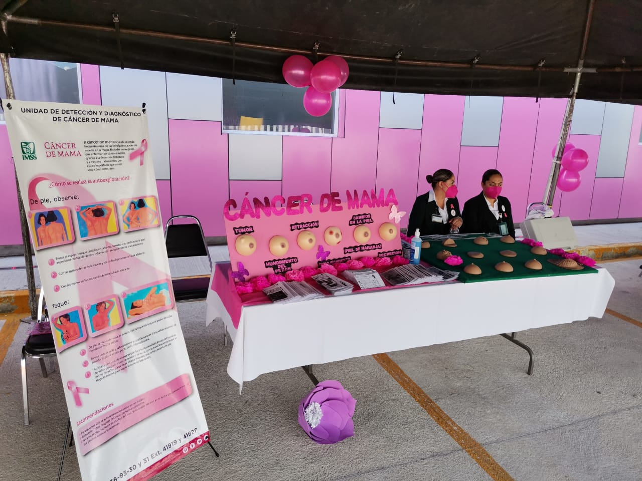 Cumple dos años de operación la Unidad de Detección de Cáncer de mama