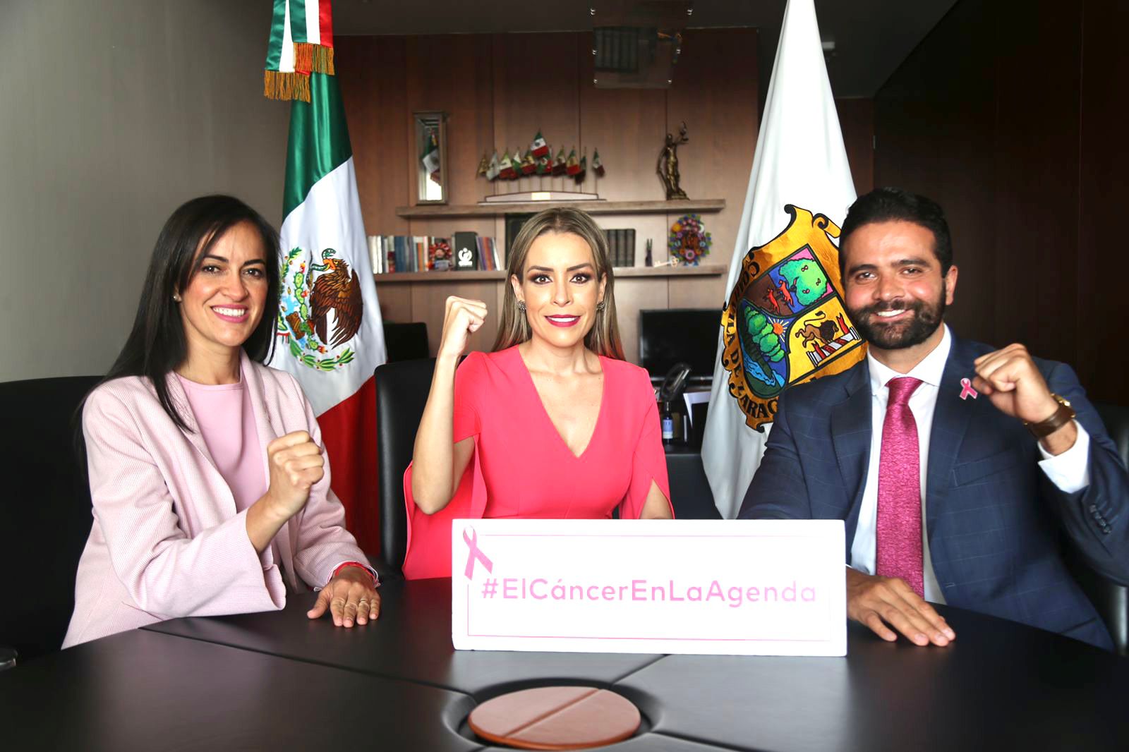 Refrenda senadora su compromiso en la lucha contra el cáncer
