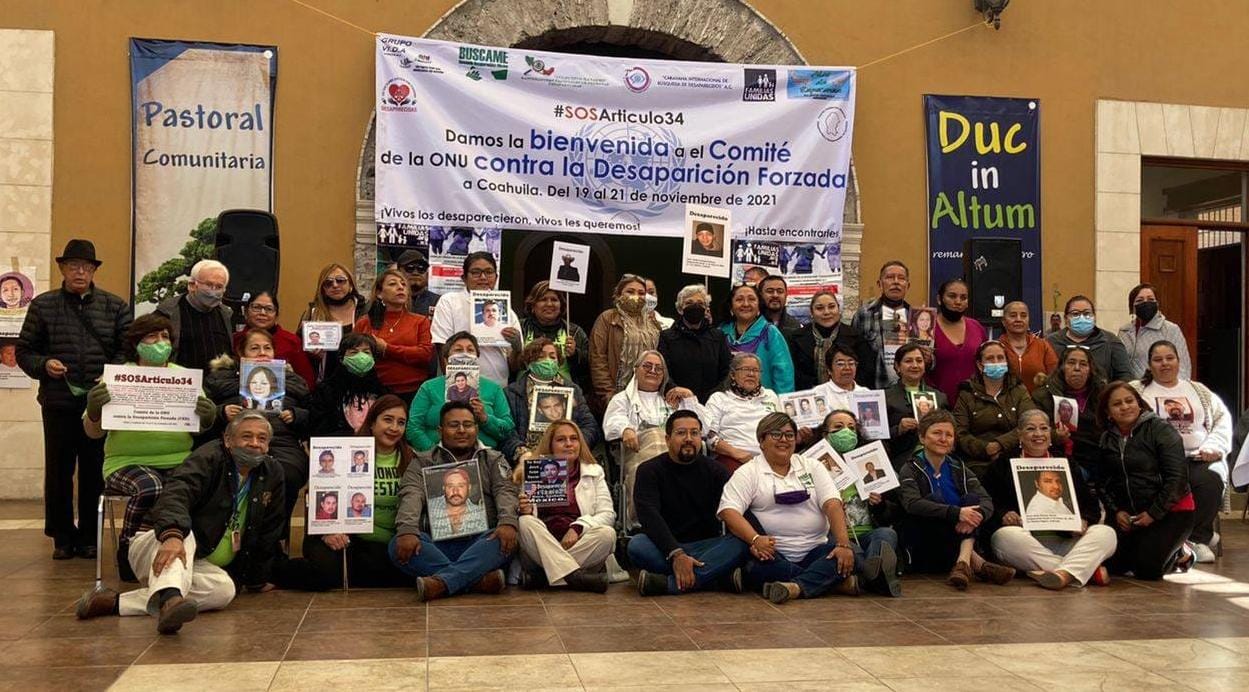 Impunidad, principal problema del país: familiares de desaparecidos