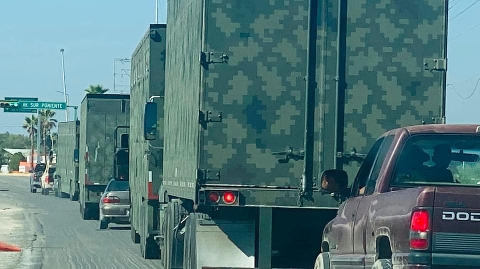 Inicia traslado de mobiliario para nuevo cuartel militar