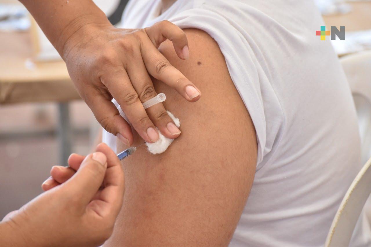 Poca afluencia en jornada de vacunación para rezagados