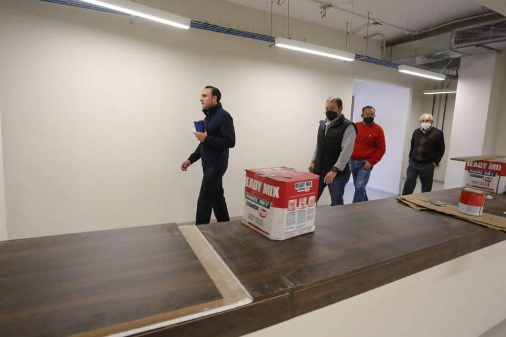 Supervisa Manolo construcción de la nueva Unidad Administrativa del Ayuntamiento