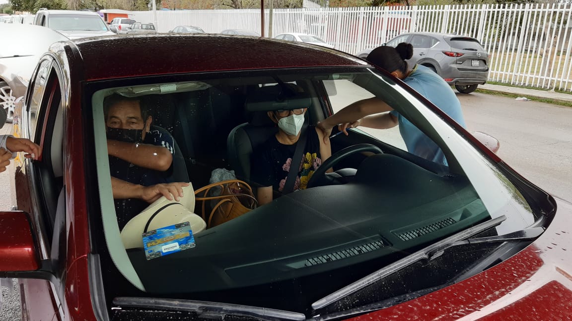 Con caravana vehicular inician campaña contra la influenza en Sabinas