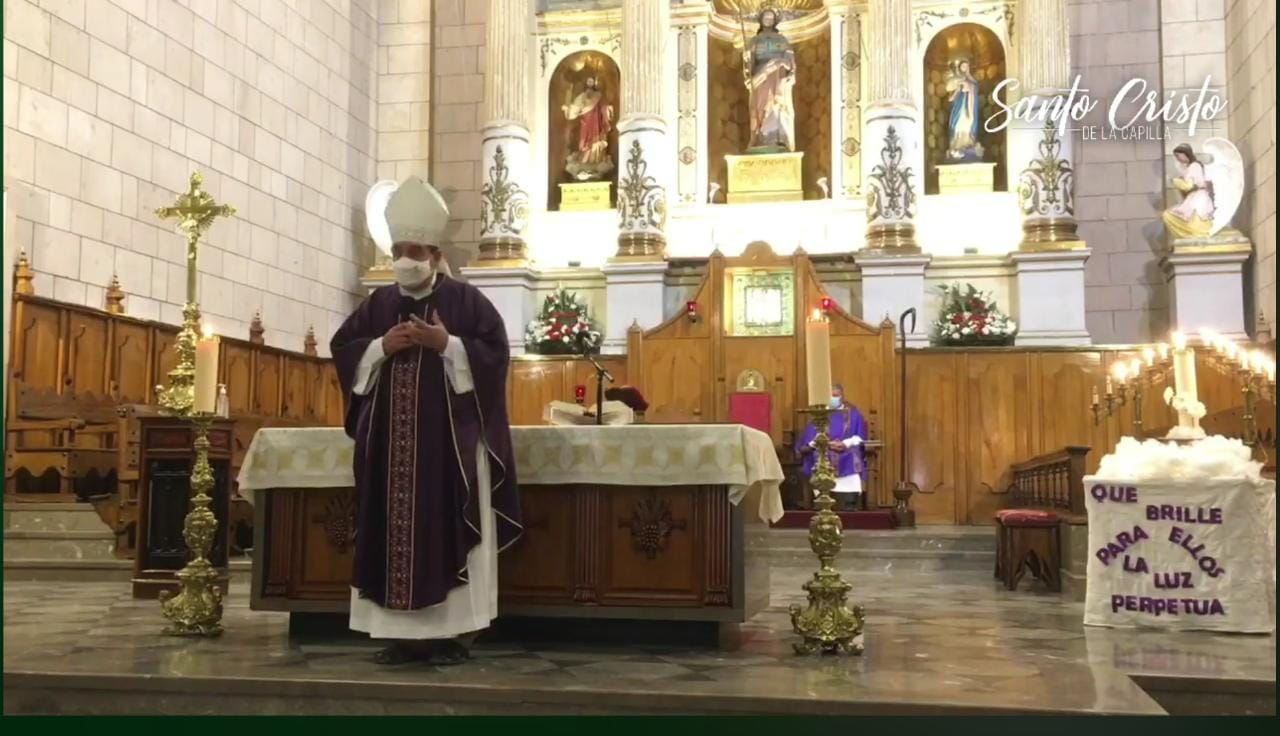 Recuerdan a víctimas de Covid-19 a través de una misa en Catedral