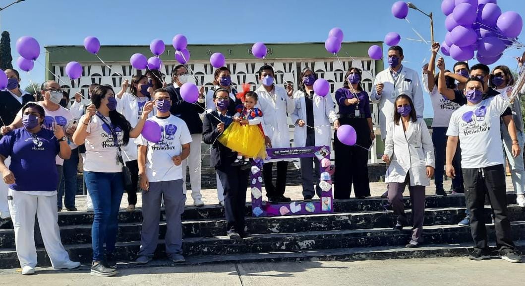Celebran el día del bebé prematuro en Monclova