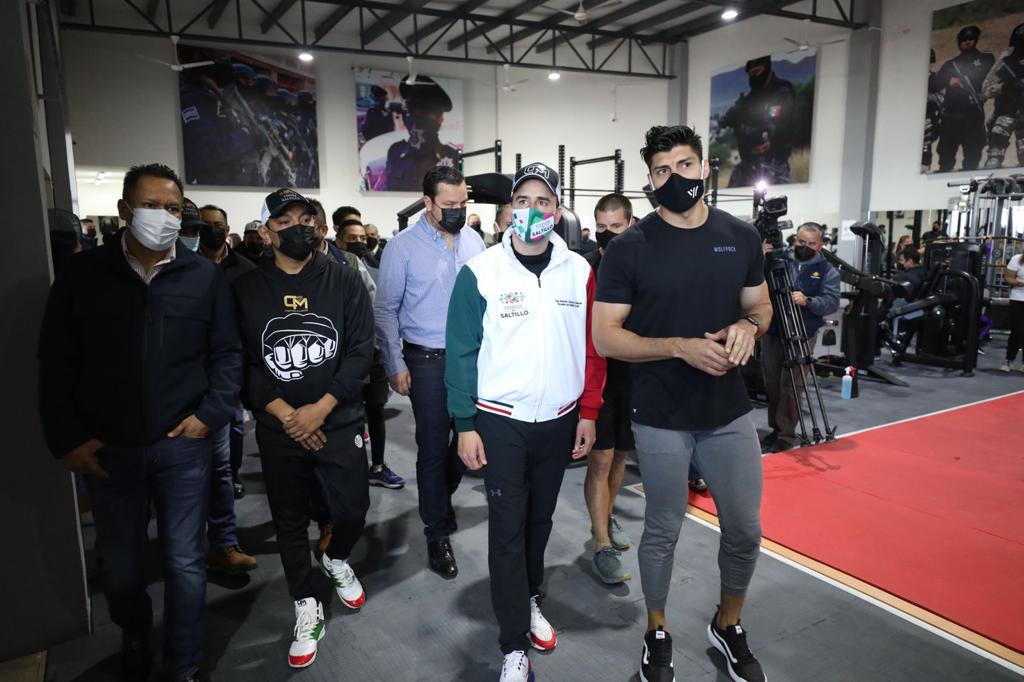 Inaugura Manolo instalaciones del Sistema Integral de Acondicionamiento Policial