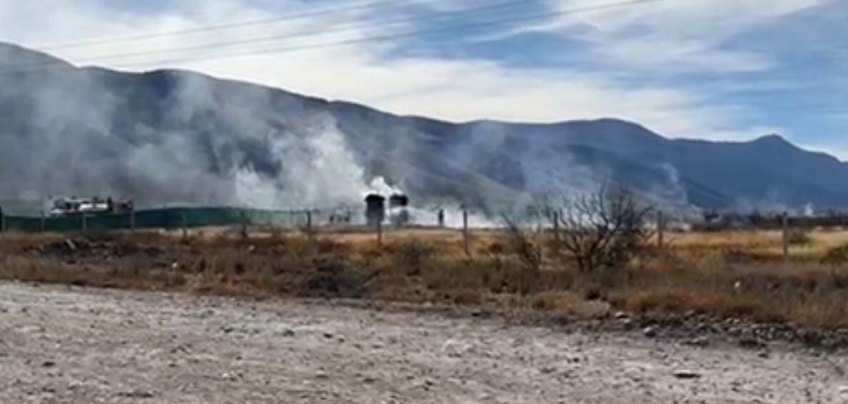 Incendio en Arteaga causa alarma en la población