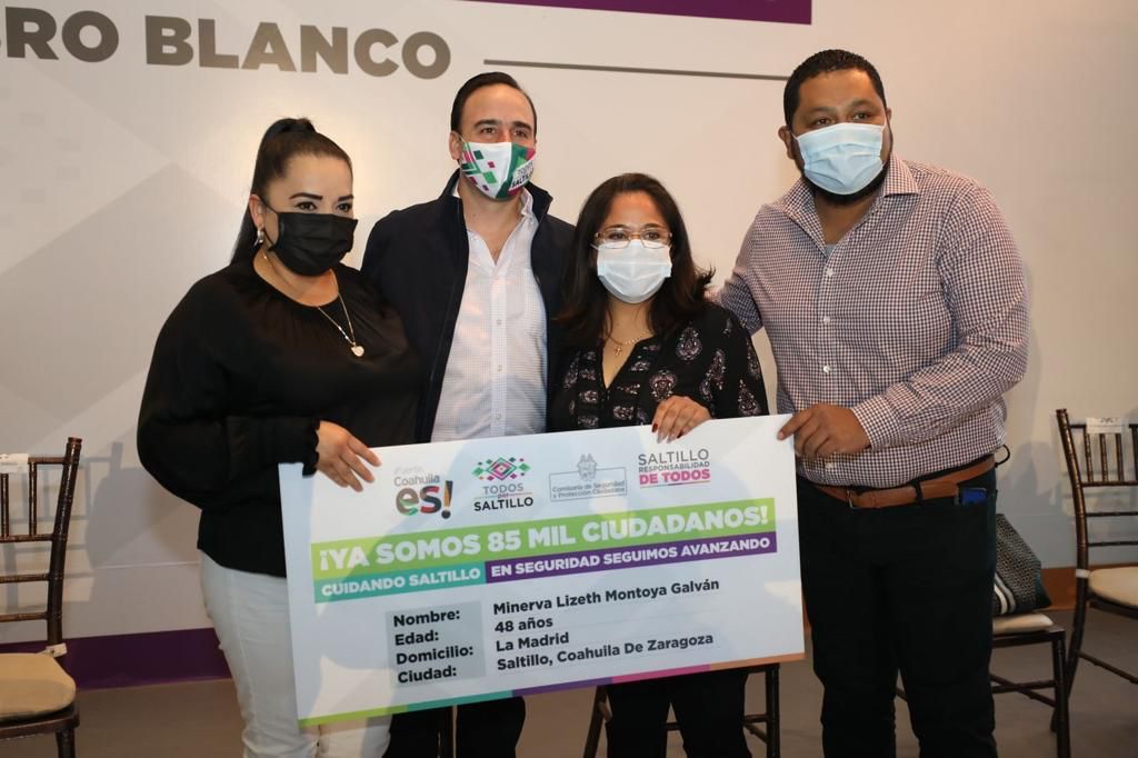 85 mil ciudadanos cuidamos a Saltillo: Manolo