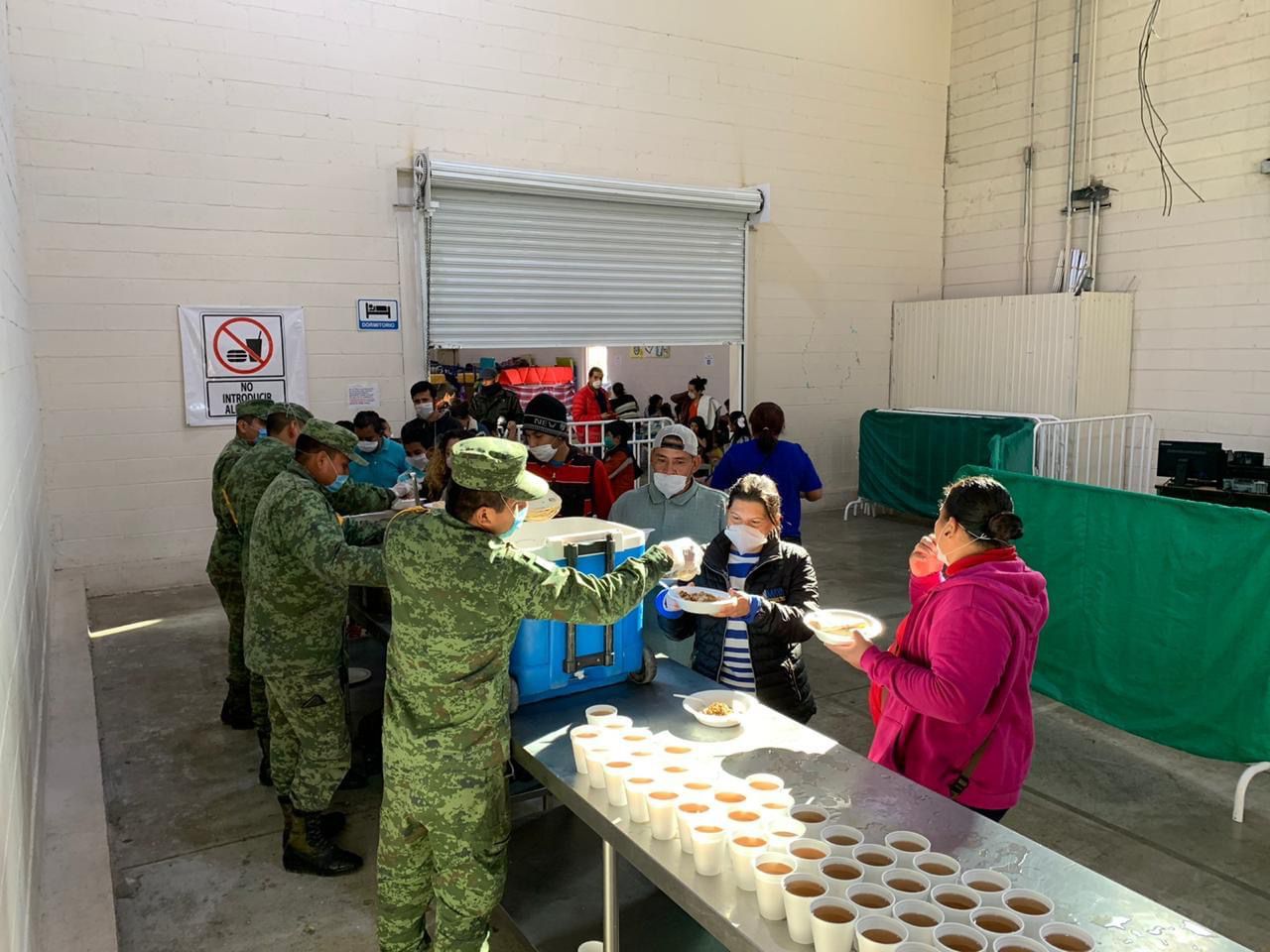 Cocina comunitaria auxilia a la población en caso de desastres naturales