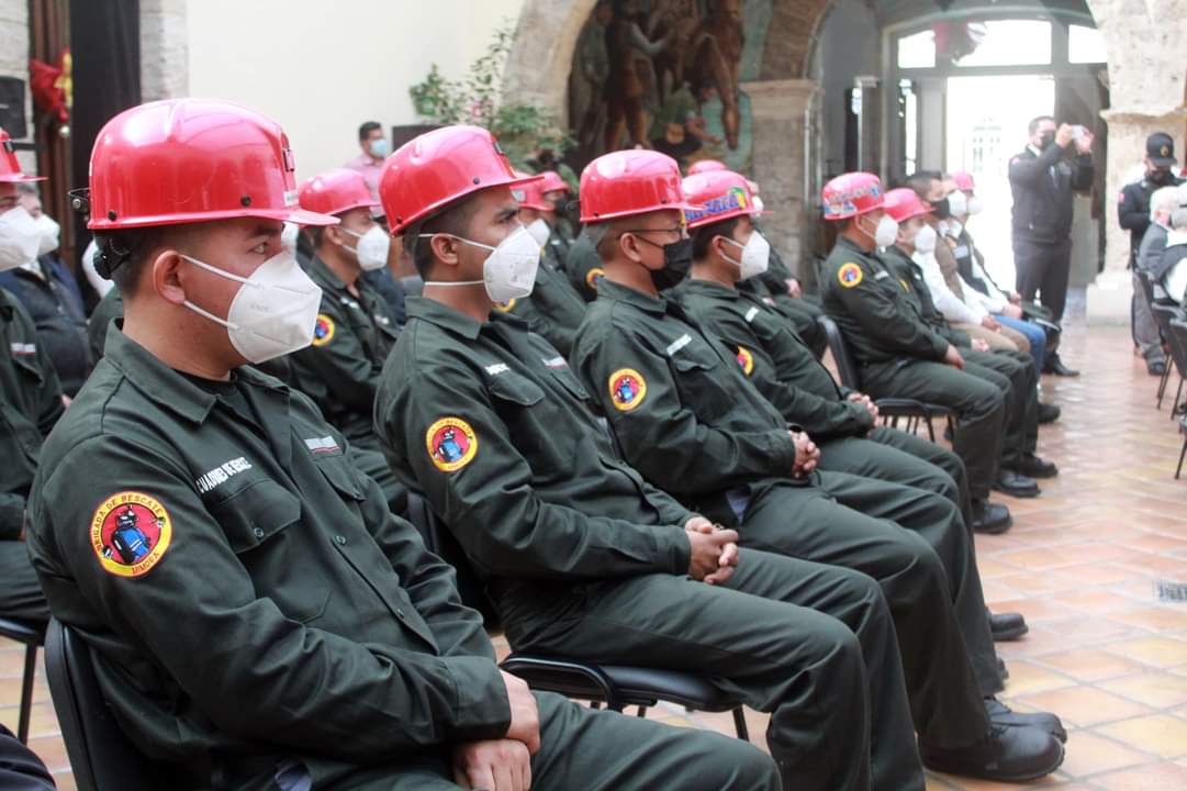 Rescatistas de Minosa recibieron reconocimiento a nivel nacional