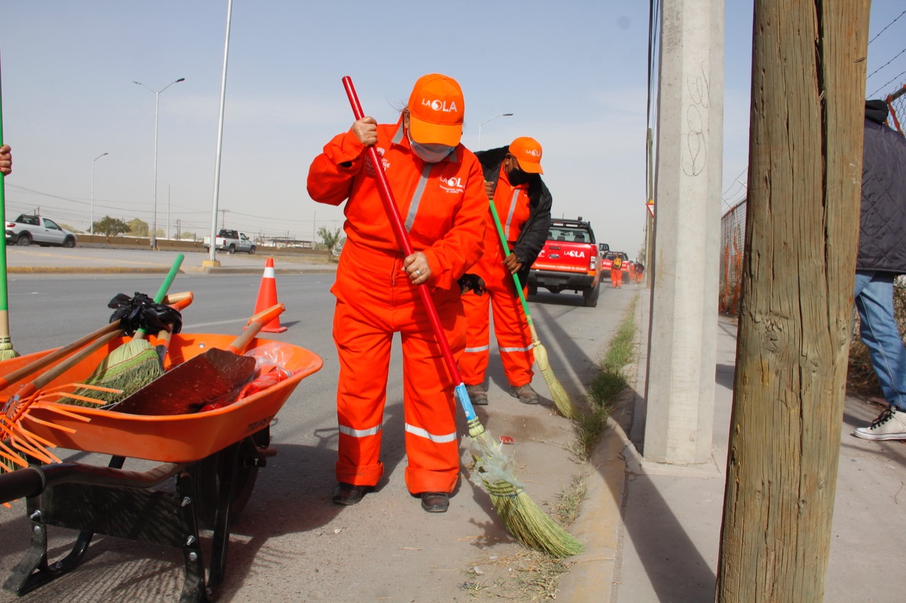 Avanza Torreón en abatimiento de rezago en limpieza