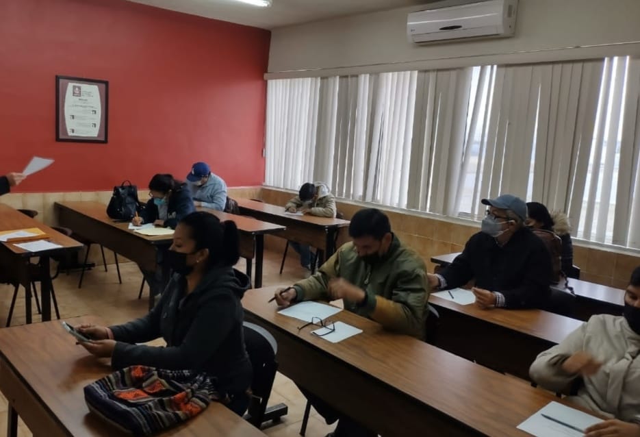 Poca respuesta en examen para ser funcionario electoral