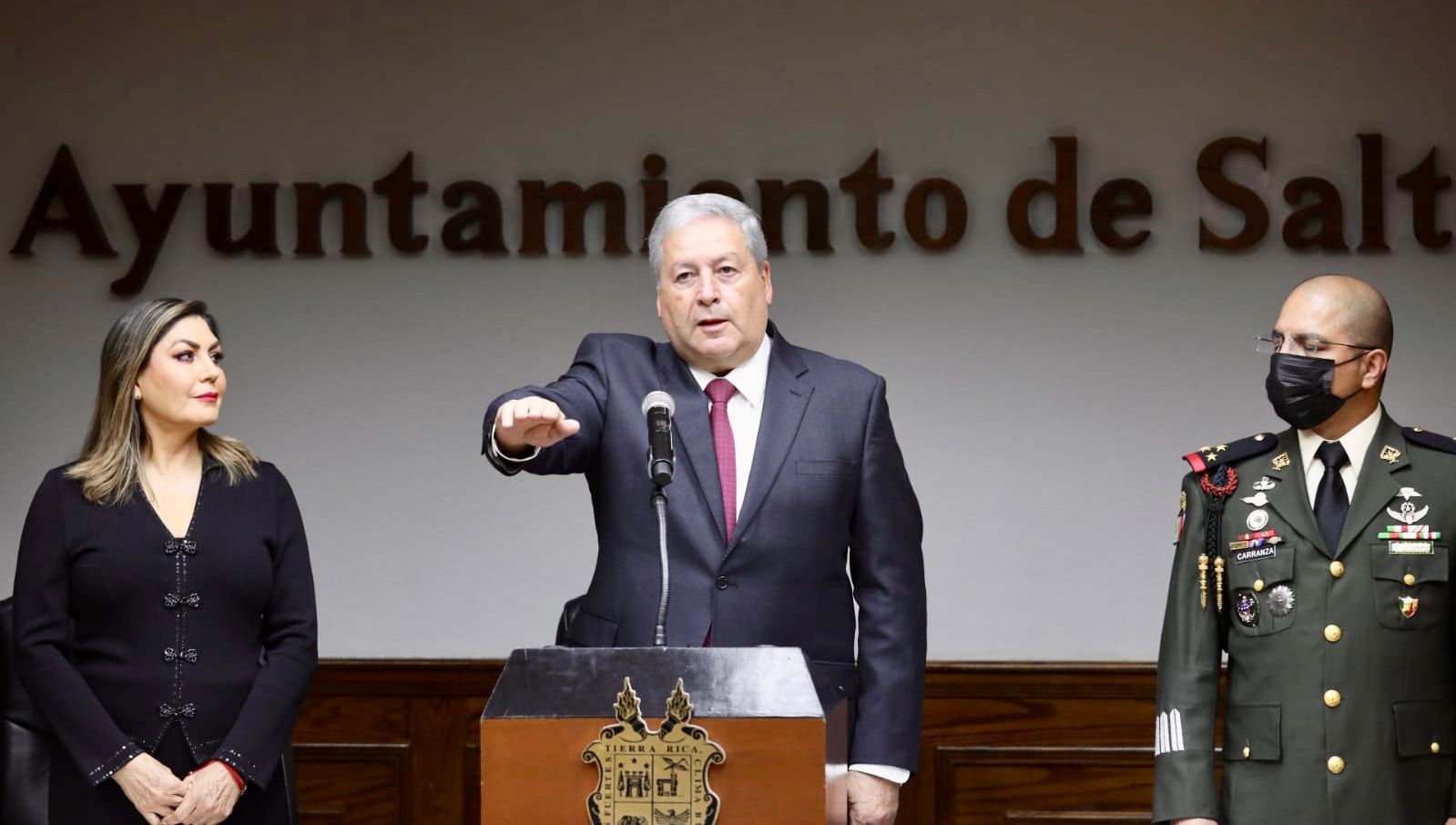 José María Fraustro rinde protesta como Alcalde de Saltillo