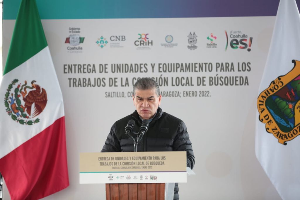 En Coahuila se fortalece infraestructura para búsqueda de personas: Gobernador