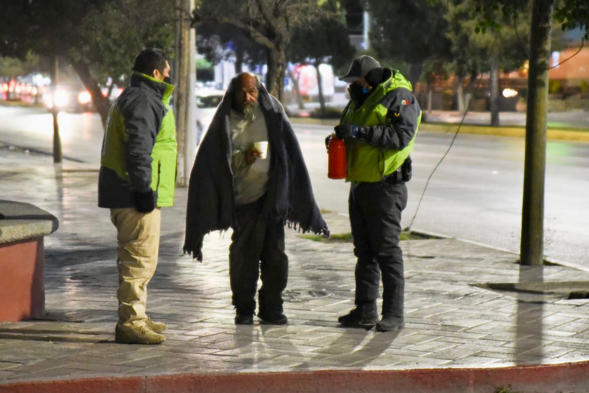 Realiza Protección Civil de Saltillo recorridos preventivos por frente frío 23