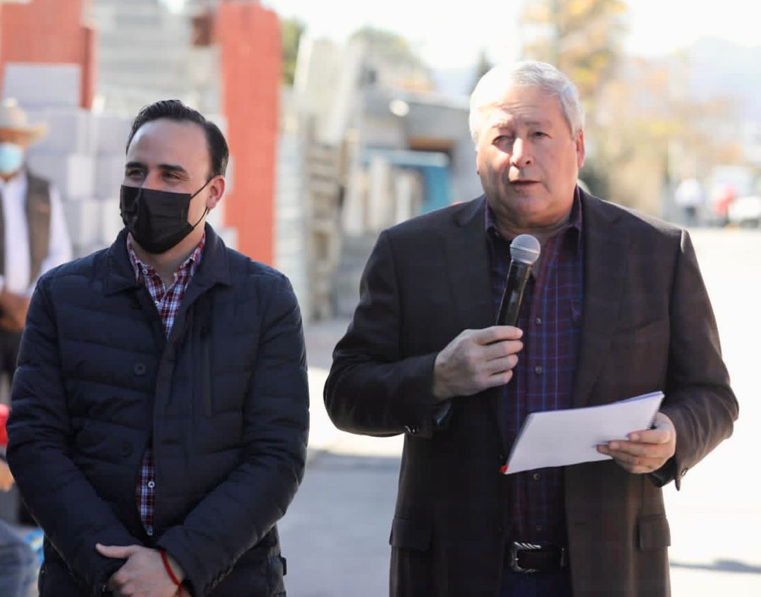 Anuncia Chema Fraustro obras sociales por 126 mdp para Saltillo