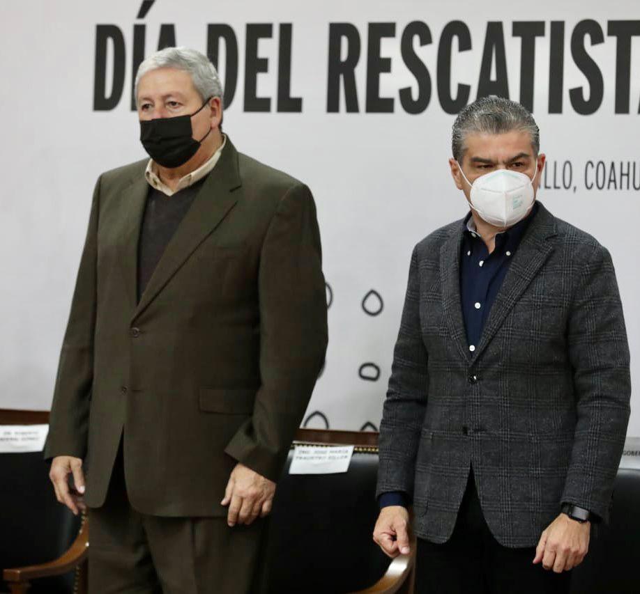 Afina Chema Fraustro blindaje de Saltillo con el gobernador