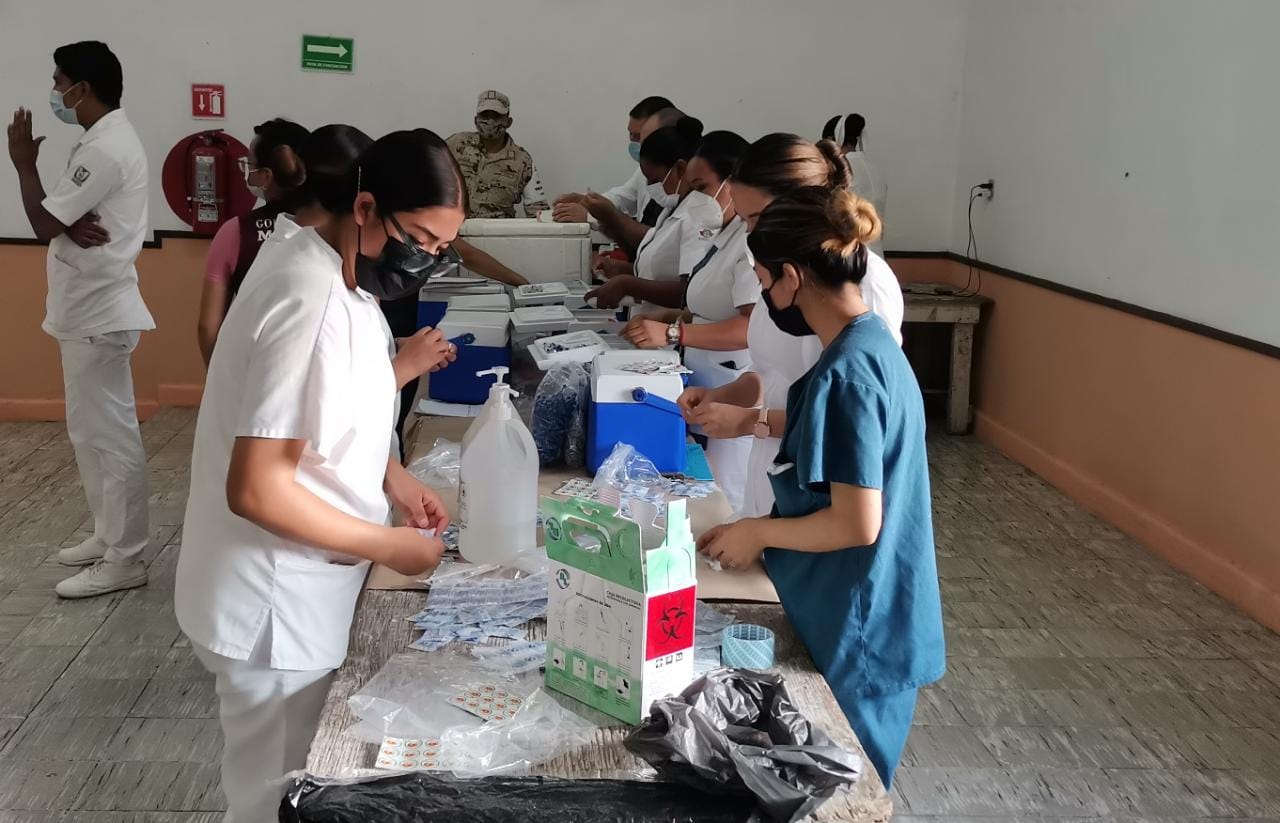 Gestionan líderes sindicales insumos antiCovid para trabajadores