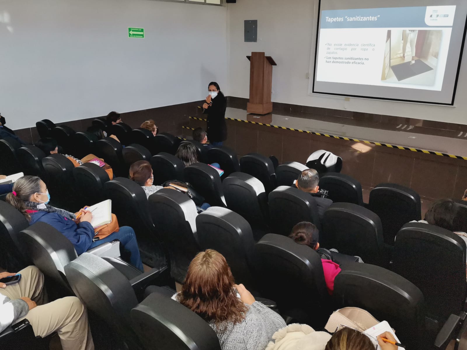 Maestros reciben capacitación en  control  del Covid y su variante Ómicron