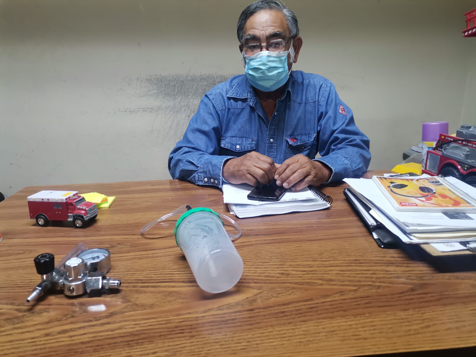 Abusones… Les prestan tanques de oxígeno y no los devuelven