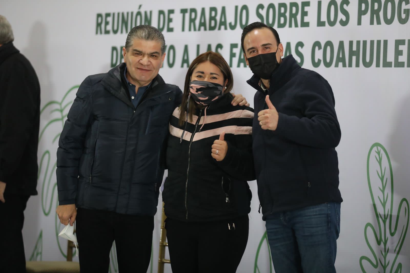 Coordina Coahuila acciones en beneficio de sus familias