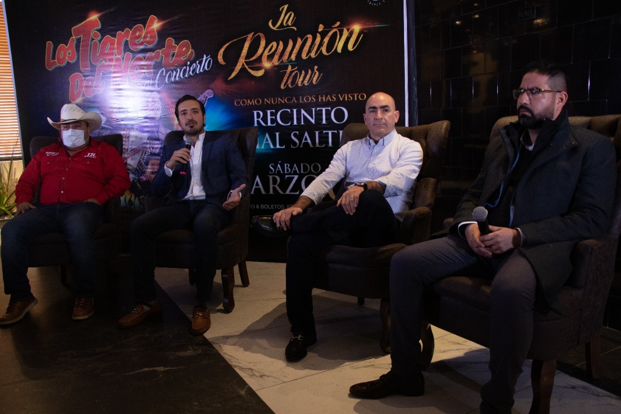 Todo listo para el concierto de los Tigres del Norte