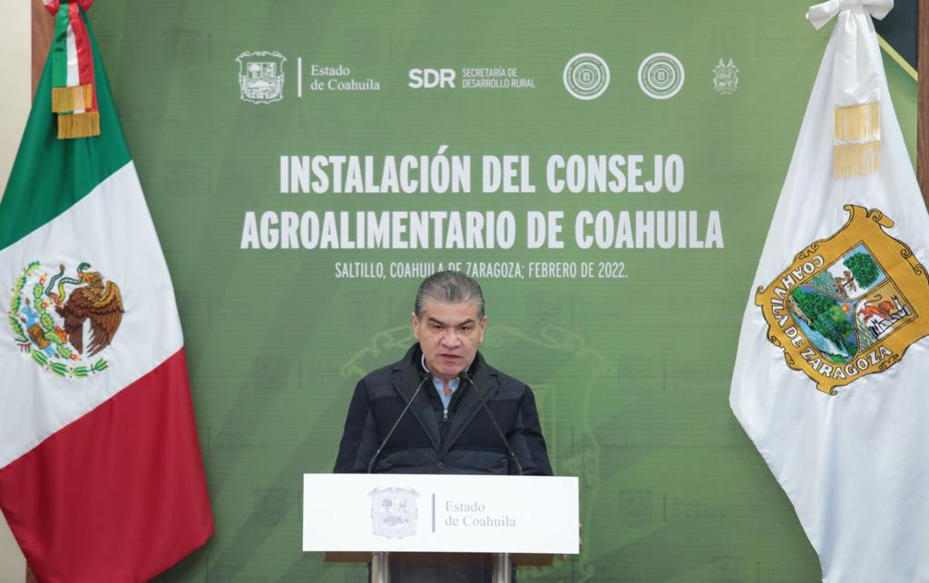 Instala MARS el Consejo Agroalimentario de Coahuila
