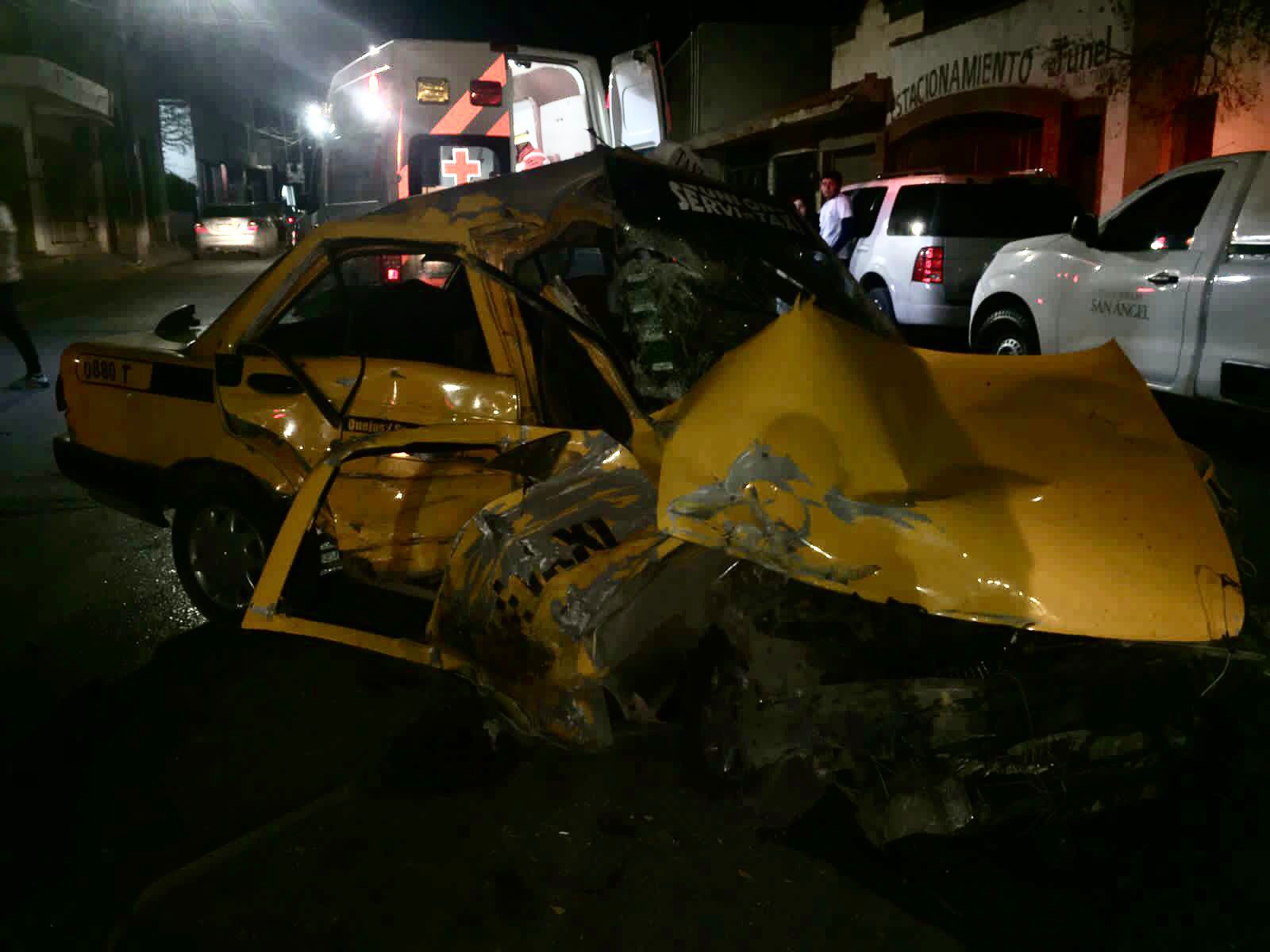 Termina prensado taxista