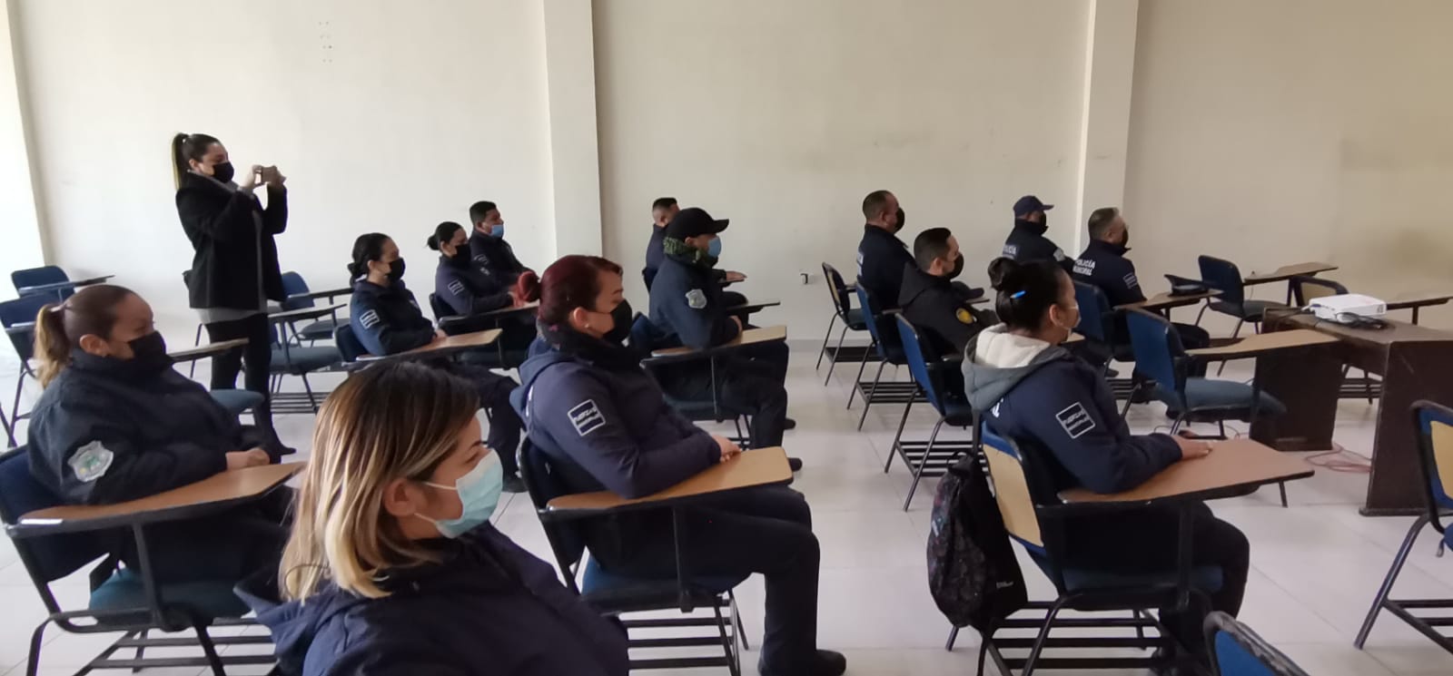 Capacita Universidad de Ciencias de la Seguridad a policías