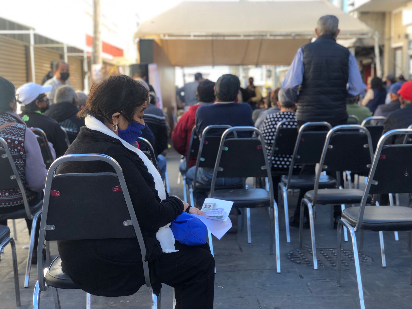 Socorro, 3 años pidiendo una tarjeta del Bienestar y se la siguen negando