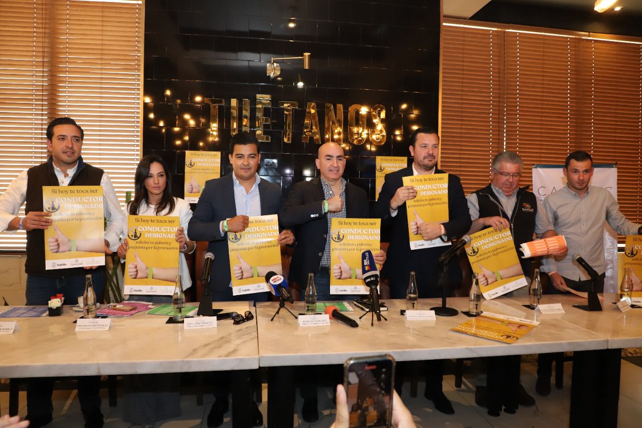 Lanzan campaña Conductor y Conductora Designados